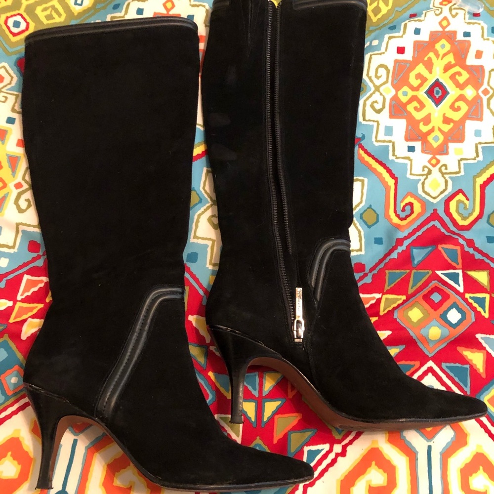 COPY - Donald Pliner Tero Black Knee High Boots